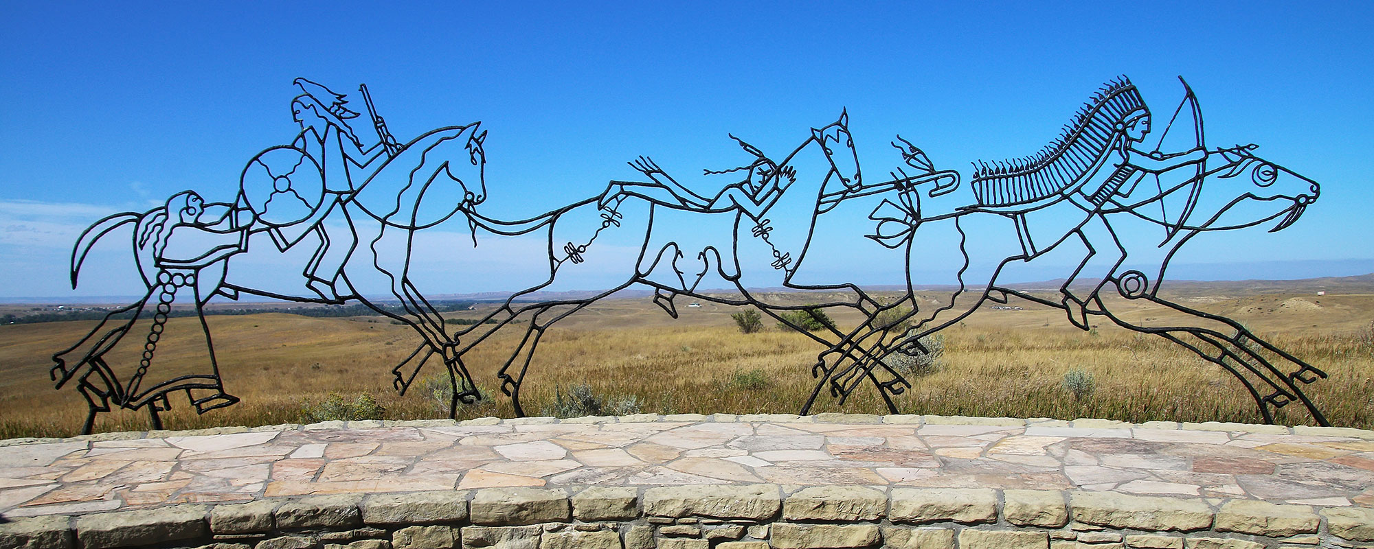 Indian Memorial at Little Bighorn Battlefield National Monument